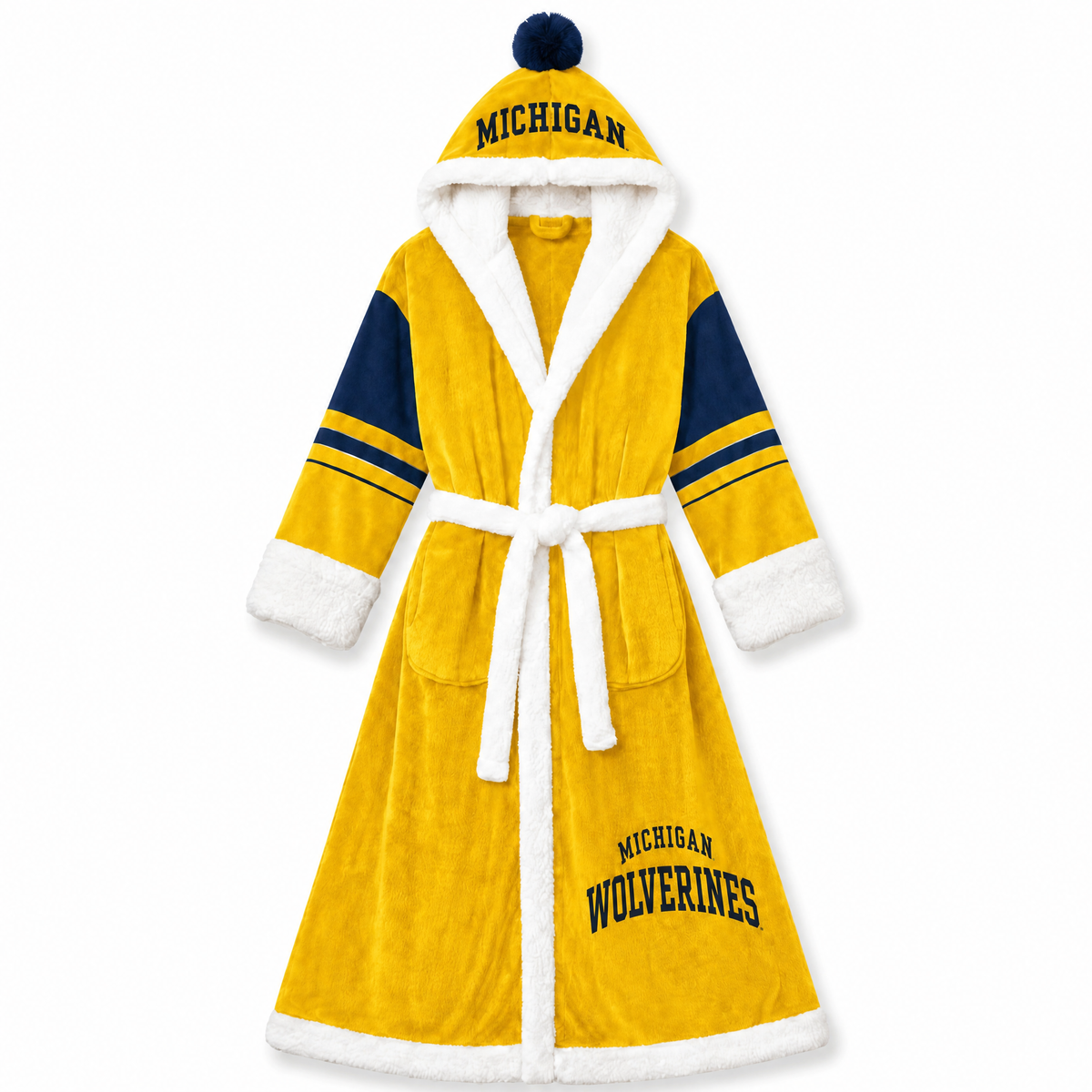AlmaRobe™ Heated Team Robe – Michigan Wolverines