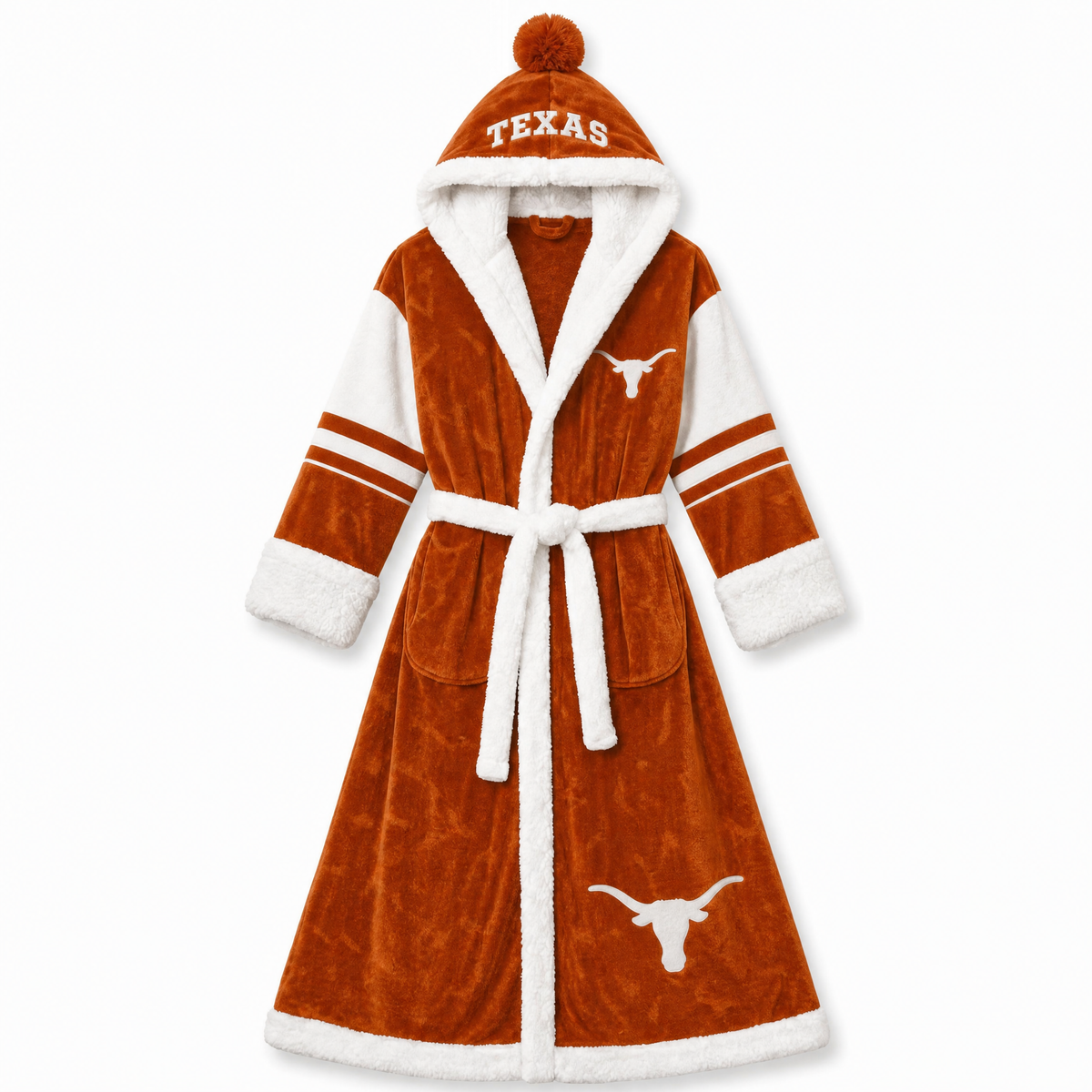 AlmaRobe™ Heated Team Robe – Texas Longhorns