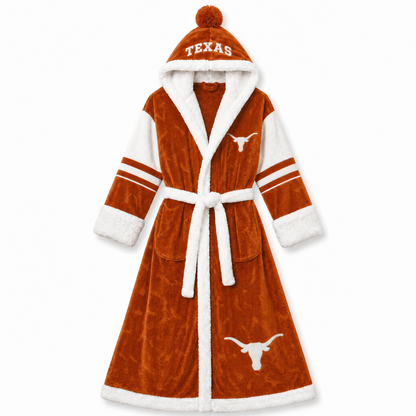 AlmaRobe™ Heated Team Robe – Texas Longhorns
